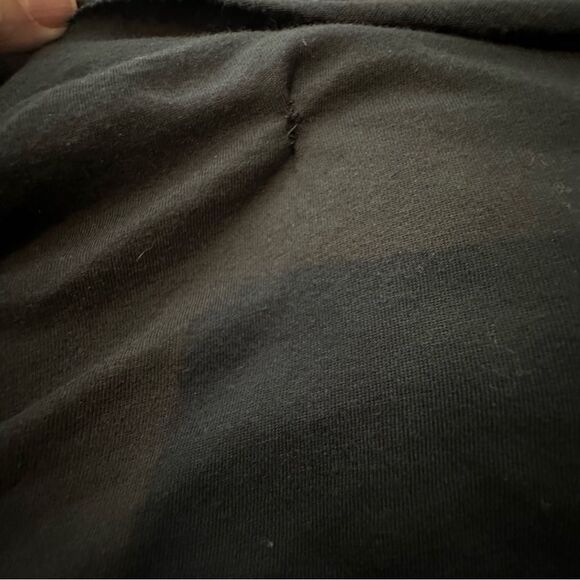 Rick Owens Lilies Black Asymmetrical Jersey Gown | Size 4 - Picture 9 of 9